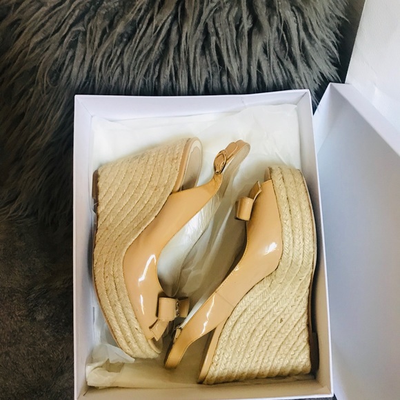 Dior Bow Sling Back Wedges size 38 - Picture 13 of 13